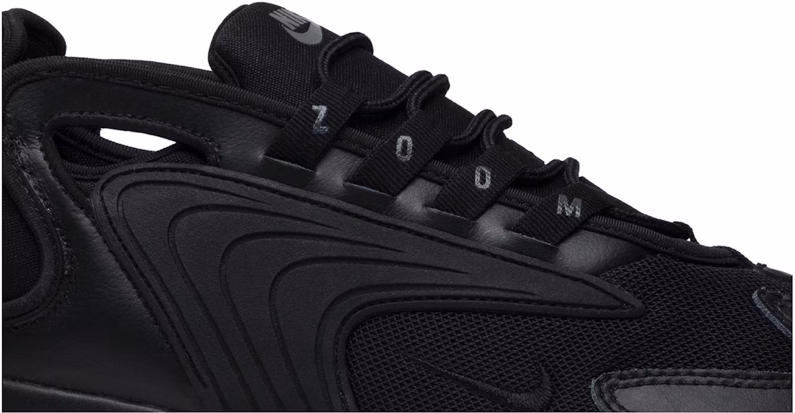 Nike Zoom 2K ''Triple Black'' Sneakers Zwart AO0269-002 Lookbook Nike Zoom 2K ''Triple Black'' Sneakers Zwart AO0269-002