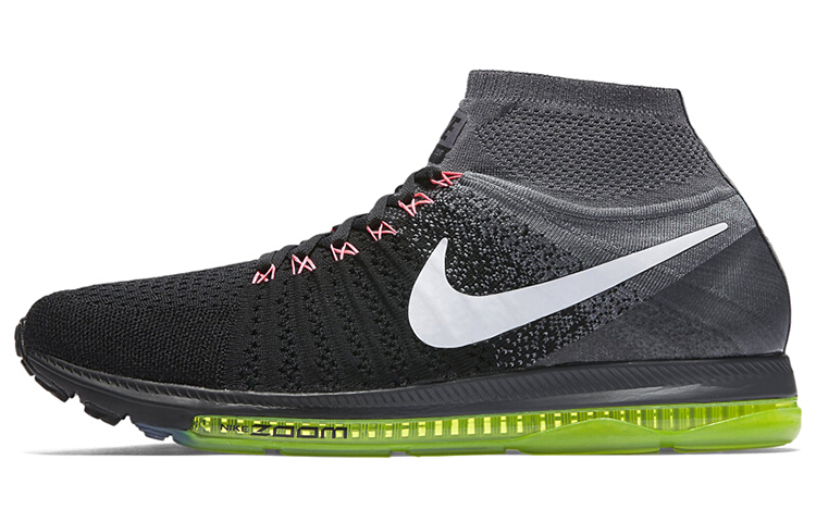 Nike Zoom All Out Flyknit 'Black White Volt' 844134-002