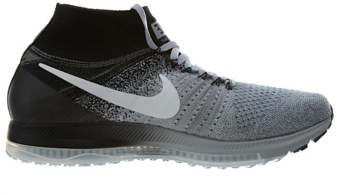 Nike All Out Flyknit 減震耐磨 低筒 慢跑鞋 男款 灰黑 Order Nike All Out Flyknit 減震耐磨 低筒 慢跑鞋 男款 灰黑
