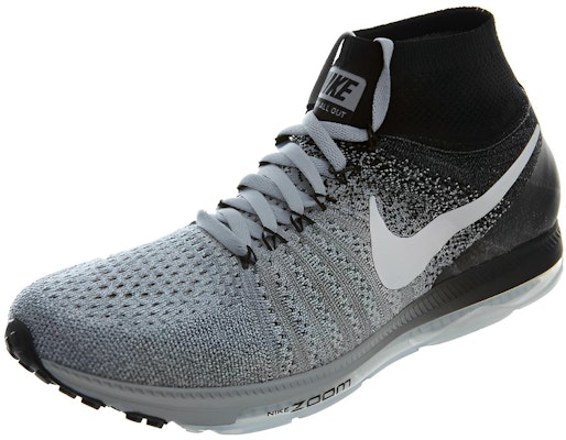 Nike All Out Flyknit 減震耐磨 低筒 慢跑鞋 男款 灰黑 Lookbook Nike All Out Flyknit 減震耐磨 低筒 慢跑鞋 男款 灰黑