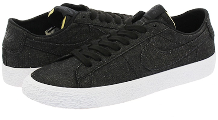 Nike Blazer Low SB Zoom Cnvs Decon 防滑耐磨 低筒 滑板鞋 男女款 黑 Lookbook Nike Blazer Low SB Zoom Cnvs Decon 防滑耐磨 低筒 滑板鞋 男女款 黑