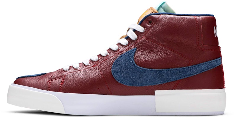 Nike Zoom Blazer Mid Edge SB 'Team Red Navy' Merah Navy DA2189-600 Lookbook Nike Zoom Blazer Mid Edge SB 'Team Red Navy' Merah Navy DA2189-600