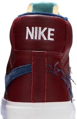 Nike Zoom Blazer Mid Edge SB 'Team Red Navy' Merah Navy DA2189-600 Sizing Nike Zoom Blazer Mid Edge SB 'Team Red Navy' Merah Navy DA2189-600