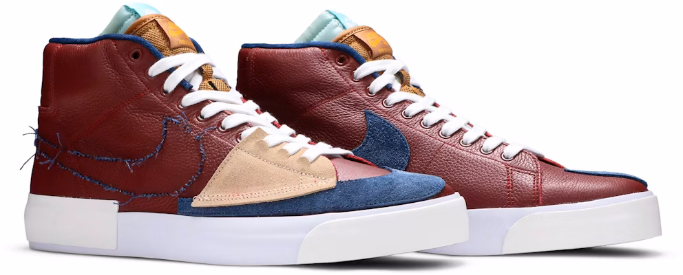 Nike Zoom Blazer Mid Edge SB 'Team Red Navy' Merah Navy DA2189-600 Cheap Nike Zoom Blazer Mid Edge SB 'Team Red Navy' Merah Navy DA2189-600