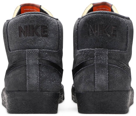 나이키 줌 블레이저 미드 ISO SB '오렌지 라벨 - 다크 스모크 그레이' DB3027-001 Details for 나이키 줌 블레이저 미드 ISO SB '오렌지 라벨 - 다크 스모크 그레이' DB3027-001