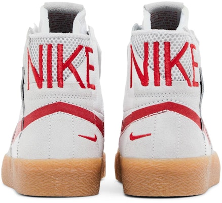 Nike Zoom Blazer Mid Premium SB 'Deconstructed - Platinum University Red Gum' FD5113-100 Details for Nike Zoom Blazer Mid Premium SB 'Deconstructed - Platinum University Red Gum' FD5113-100