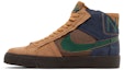 Lookbook Nike Zoom Blazer Mid Premium SB 'Legend Dark Brown Obsidian' Lelaki Kasut FZ3306-200