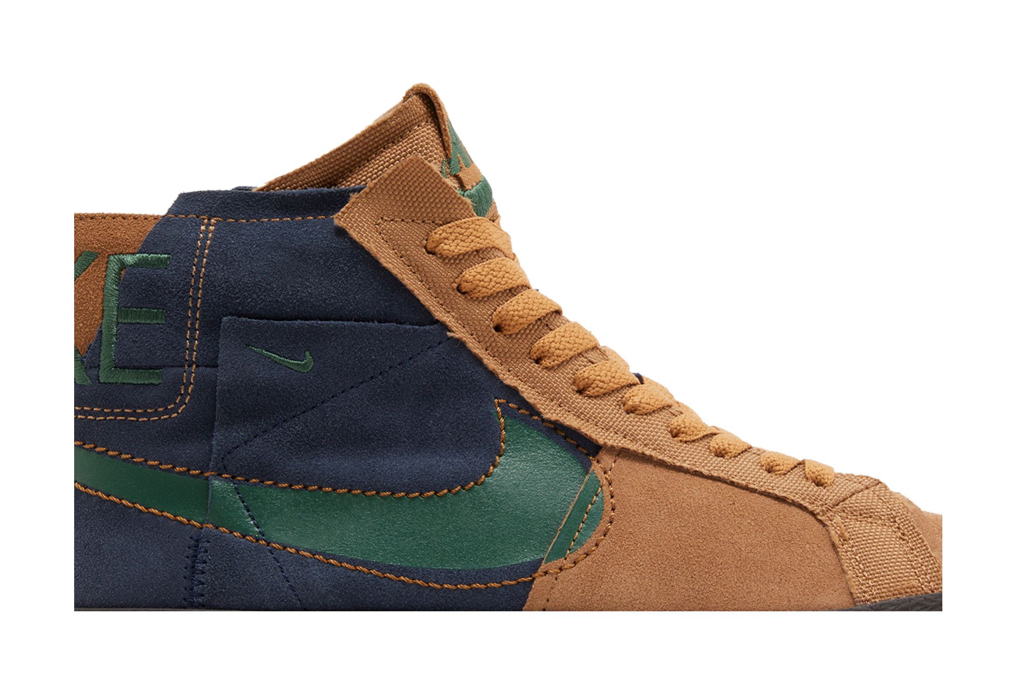Lookbook Nike Zoom Blazer Mid Premium SB ''Legend Dunkelbraun Obsidian'' FZ3306-200