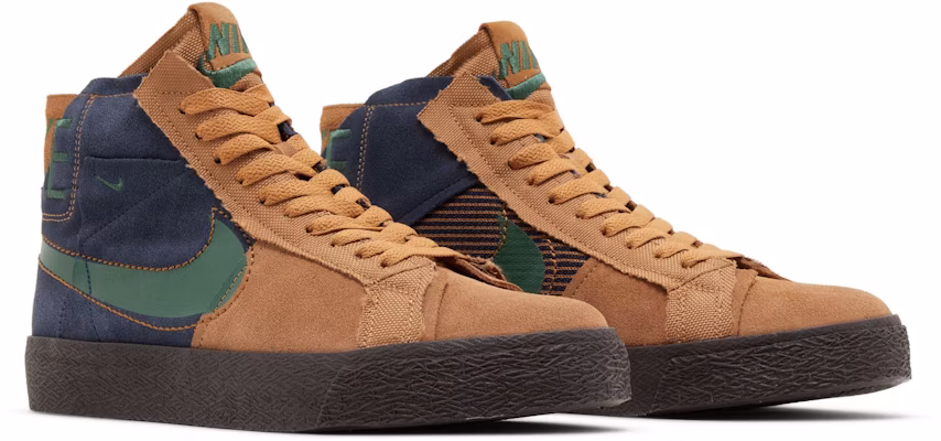 Nike Zoom Blazer Mid Premium SB ''Legend Dunkelbraun Obsidian'' FZ3306-200 1