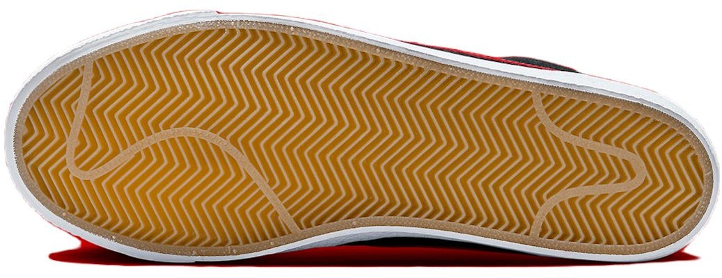 耐克Zoom Blazer Mid SB '黑红配色' FD0731-002 Details for 耐克Zoom Blazer Mid SB '黑红配色' FD0731-002
