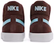 Details for Nike Zoom Blazer Mid SB 'Mystic Dates Glacier Ice' dalam warna unik. 864349-600