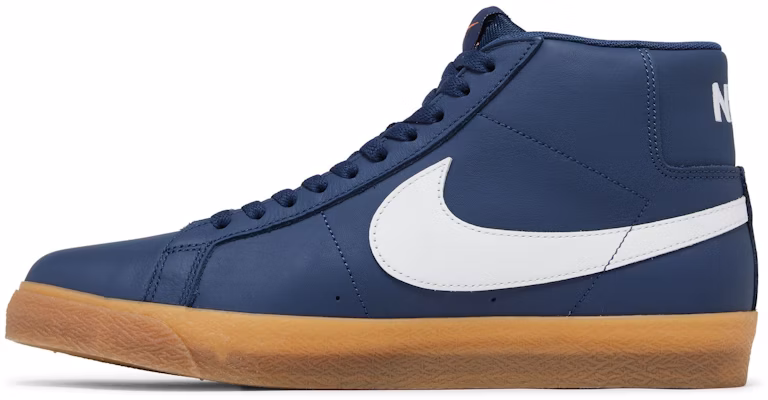 Nike Zoom Blazer Mid SB 'Navy Gum' Pria Hitam Biru Tua FJ1680-400 Lookbook Nike Zoom Blazer Mid SB 'Navy Gum' Pria Hitam Biru Tua FJ1680-400
