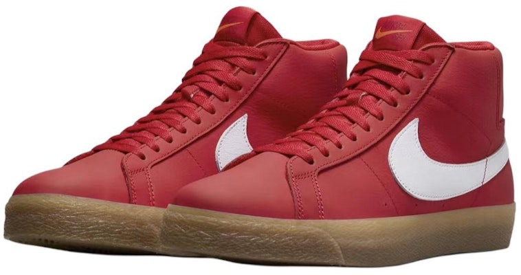 耐克Zoom Blazer Mid SB '橙标-红色' FJ1680-600 Lookbook 耐克Zoom Blazer Mid SB '橙标-红色' FJ1680-600