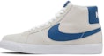 Lookbook Nike Zoom Blazer Mid SB 'Blanco Azul Corte' 864349-107