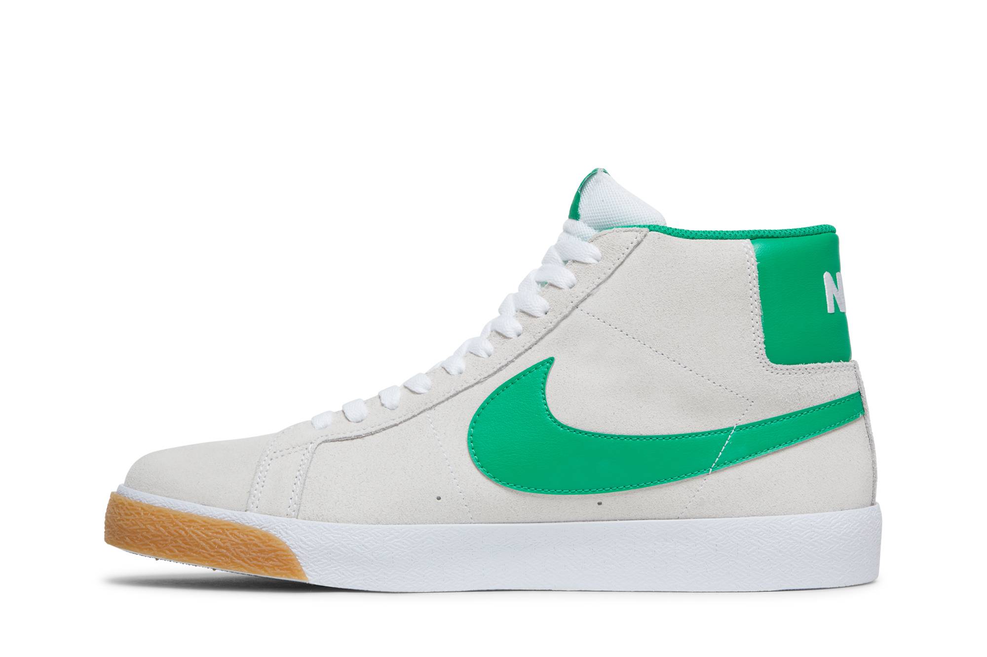 Lookbook 耐吉 Blazer 中幫 板鞋 男款 白綠