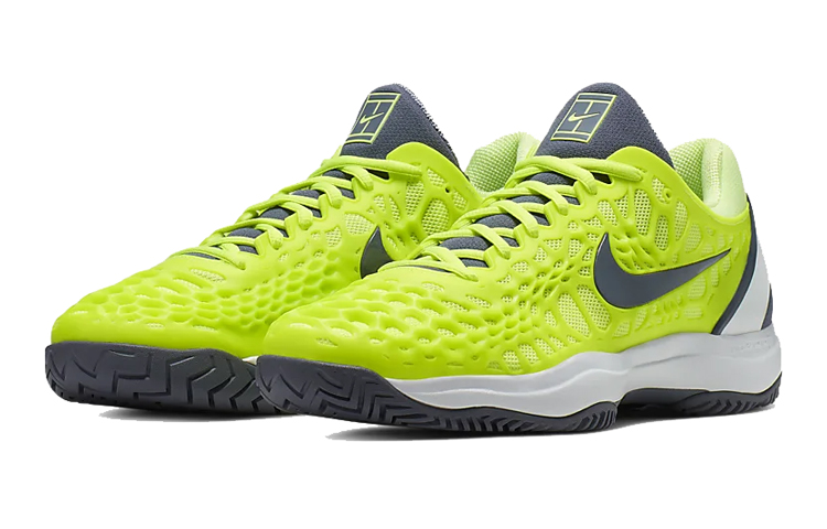 Lookbook Nike Zoom Cage 3 'Volt Glow' Lelaki&Wanita Sukan Sneakers 918193-701