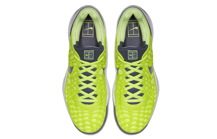Shop Nike Zoom Cage 3 'Volt Glow' Lelaki&Wanita Sukan Sneakers 918193-701