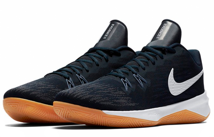 Lookbook Nike Zoom Evidence 2 低筒 復古籃球鞋 男款 深藍