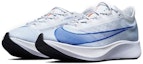 Lookbook Nike Zoom Fly 3 'Pure Platinum Racer Blue' Lelaki Wanita Kasut Lari AT8240-005