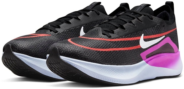 耐克 Zoom Fly 4 '黑紫深红' CT2392-004 Lookbook 耐克 Zoom Fly 4 '黑紫深红' CT2392-004
