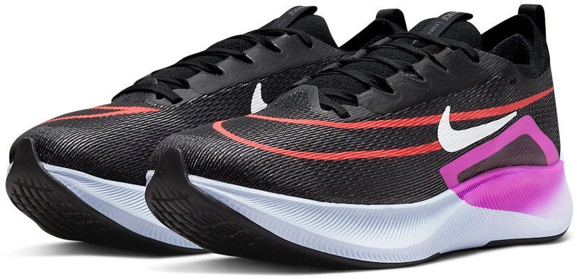 耐克 Zoom Fly 4 '黑紫深红' CT2392-004 Lookbook 耐克 Zoom Fly 4 '黑紫深红' CT2392-004