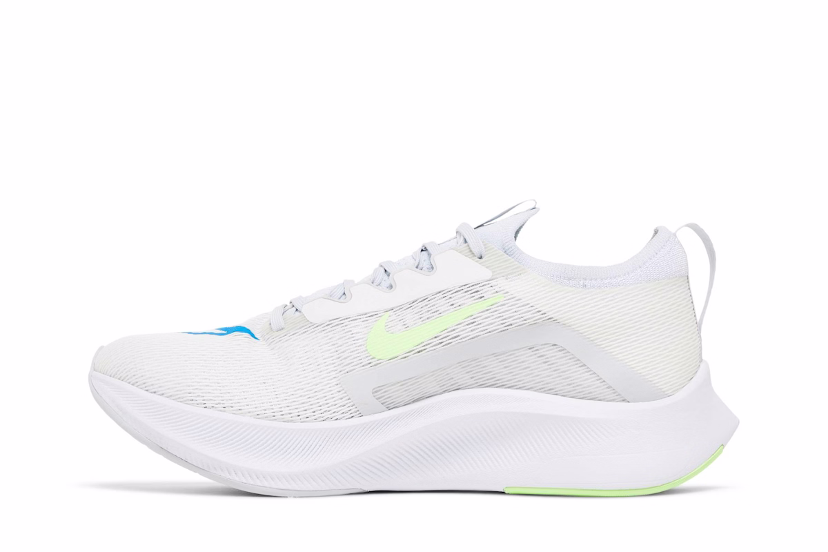 Nike Zoom Fly 4 'White Imperial Blue Lime Glow'
