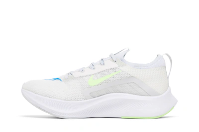 Nike Zoom Fly 4 'White Imperial Blue Lime Glow'