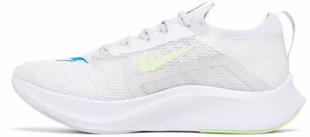Nike Zoom Fly 4 'Putih Biru Imperial Lime Glow' CT2392-100 Lookbook Nike Zoom Fly 4 'Putih Biru Imperial Lime Glow' CT2392-100