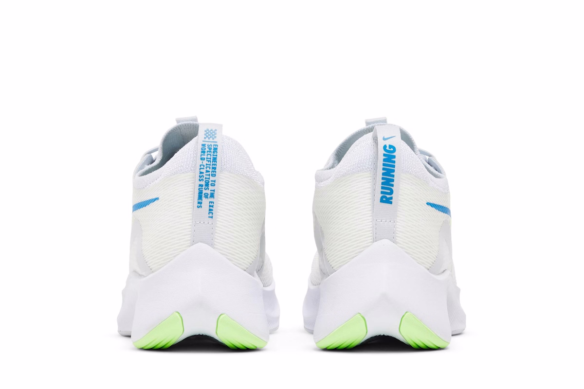 Nike Zoom Fly 4 'White Imperial Blue Lime Glow'