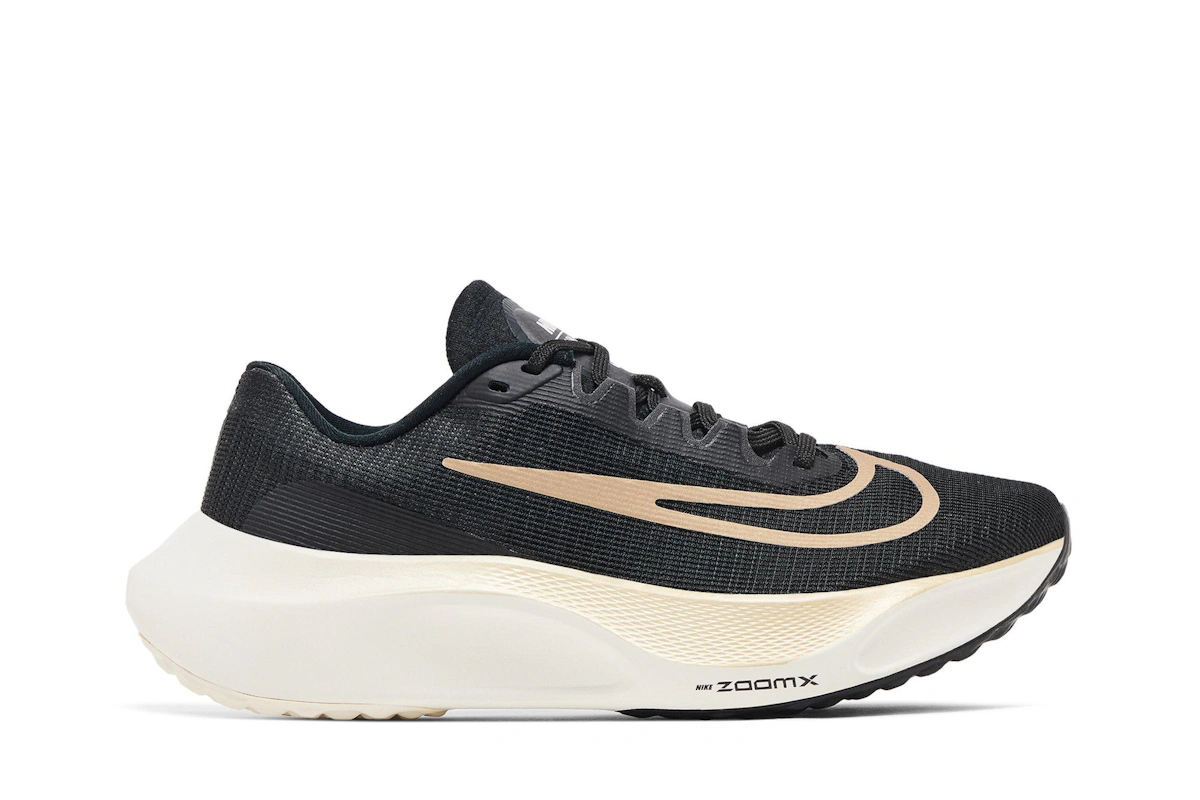 Nike Zoom Fly 5 'Black Metallic Gold Grain' DM8968-002