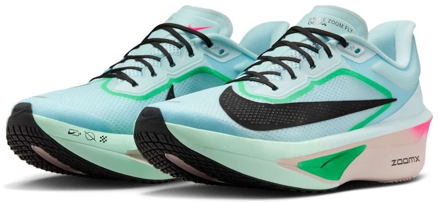 Nike Zoom Fly 6 'Glacier Ice Hyper Pink Green Shock Black' FN8454-402 Shop Nike Zoom Fly 6 'Glacier Ice Hyper Pink Green Shock Black' FN8454-402