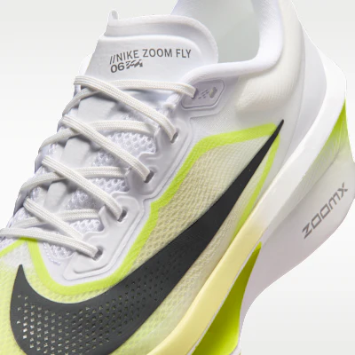 Nike Zoom Fly 6 Road Racing 'White Lemon Venom Lemon Chiffon Anthracite' FN8454-106 Details for Nike Zoom Fly 6 Road Racing 'White Lemon Venom Lemon Chiffon Anthracite' FN8454-106