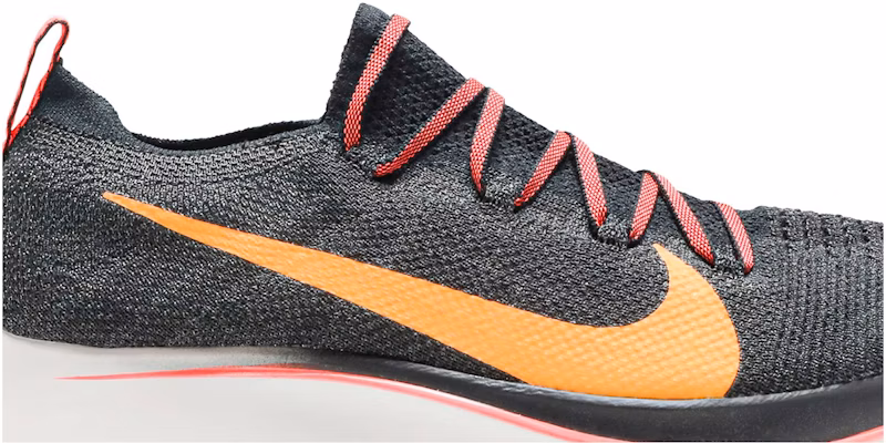 Nike zoom fly sales flyknit black orange