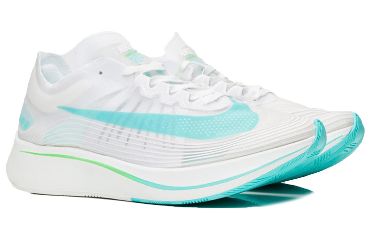 Order Nike Zoom Fly SP 狂怒绿色 馬拉松 低筒 跑步鞋 男款 白藍