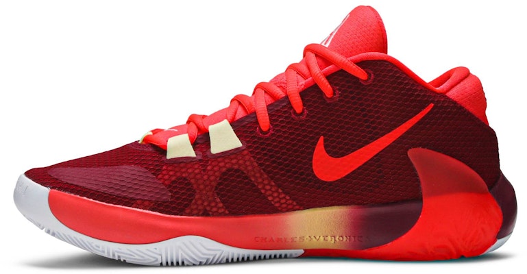 Nike Zoom Freak 1 "All Bros Pt.2" 字母哥 兄弟情 低筒實戰籃球鞋 紅 海外版 Lookbook Nike Zoom Freak 1 "All Bros Pt.2" 字母哥 兄弟情 低筒實戰籃球鞋 紅 海外版