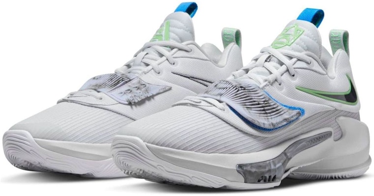 Nike Zoom Freak 3 'Grey Marble Lime' DA0695-004 Lookbook Nike Zoom Freak 3 'Grey Marble Lime' DA0695-004