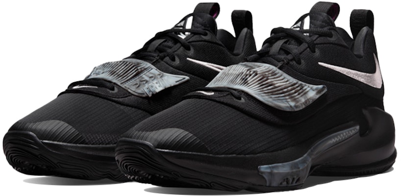 Nike Zoom Freak 3 EP 'Black Metallic Silver' DA0695-002 Lookbook Nike Zoom Freak 3 EP 'Black Metallic Silver' DA0695-002