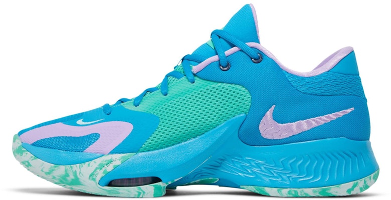 Nike Zoom Freak 4 'Laser Blue' Sepatu Basket DJ6149-400 Lookbook Nike Zoom Freak 4 'Laser Blue' Sepatu Basket DJ6149-400