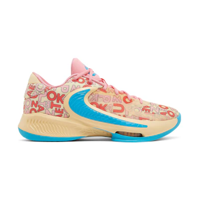 Nike Zoom Freak 4 'Letter Bros - Coral'