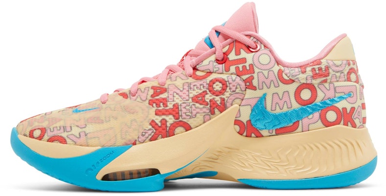 Nike Zoom Freak 4 'Letter Bros - Coral' Sepatu Basket FB9503-200 Lookbook Nike Zoom Freak 4 'Letter Bros - Coral' Sepatu Basket FB9503-200