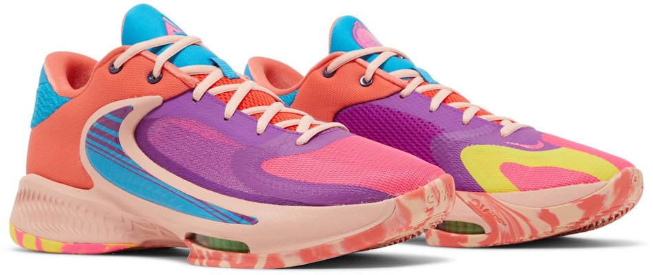 Nike Zoom Freak 4 'Vivid Purple' DQ3824-500/DQ3825-500 Cheap Nike Zoom Freak 4 'Vivid Purple' DQ3824-500/DQ3825-500