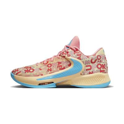 Nike Zoom Freak 4 'Letter Bros - Coral'