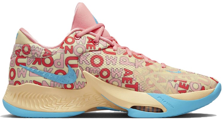 Nike Zoom Freak 4 'Letter Bros - Coral' FB9503-200/FB9504-200 Order Nike Zoom Freak 4 'Letter Bros - Coral' FB9503-200/FB9504-200