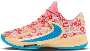 Nike Zoom Freak 4 EP 'Letter Bros - Coral' FB9504-200 Nike Zoom Freak 4 EP 'Letter Bros - Coral' FB9504-200