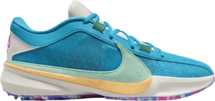 Nike Zoom Freak 5 'Greece x Nigeria' DX4985-400/DX4996-400 Nike Zoom Freak 5 'Greece x Nigeria' DX4985-400/DX4996-400