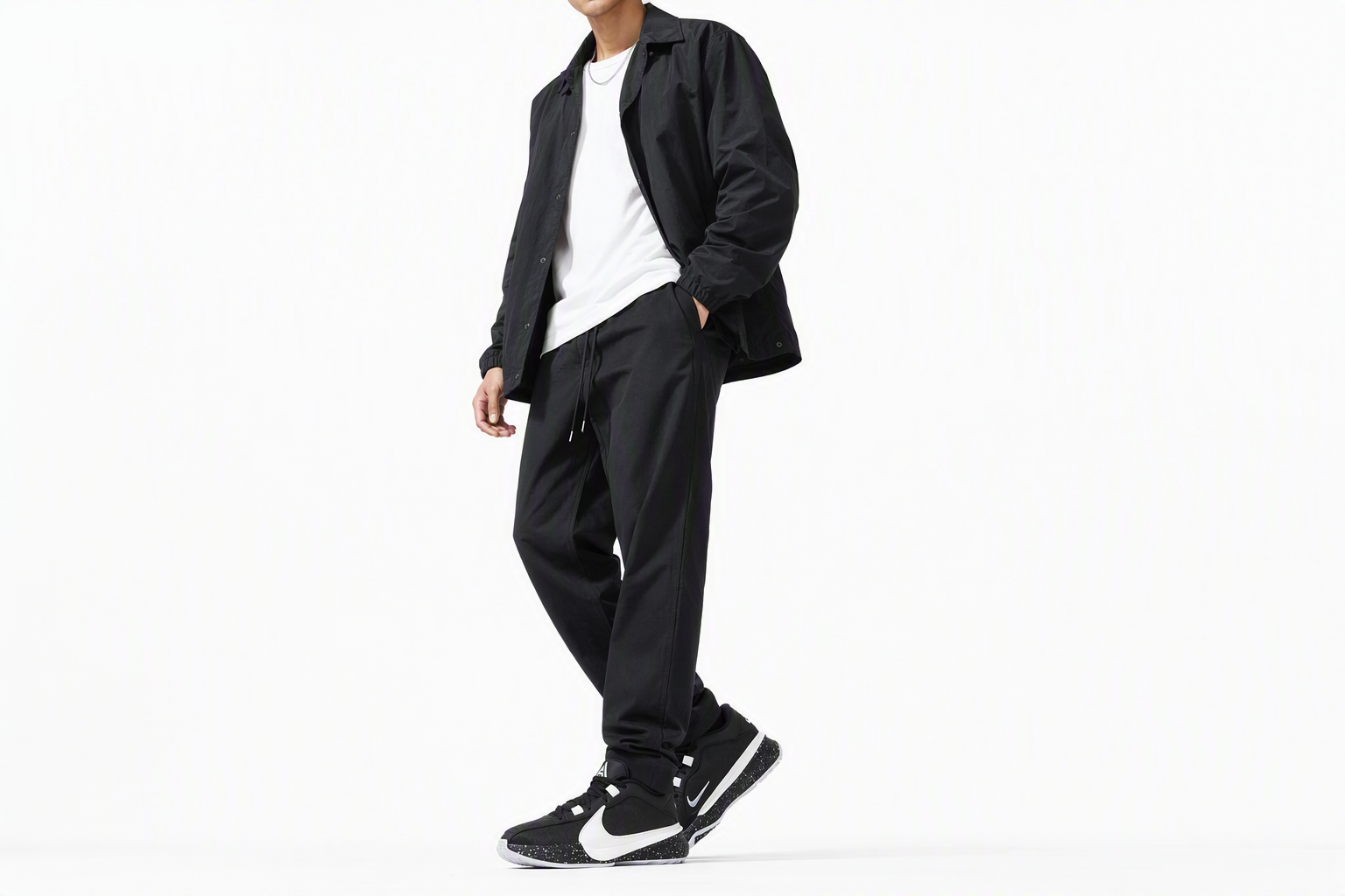 Order Nike Zoom Freak 5 減震耐磨 低筒 籃球鞋 男款 黑白色 國內版