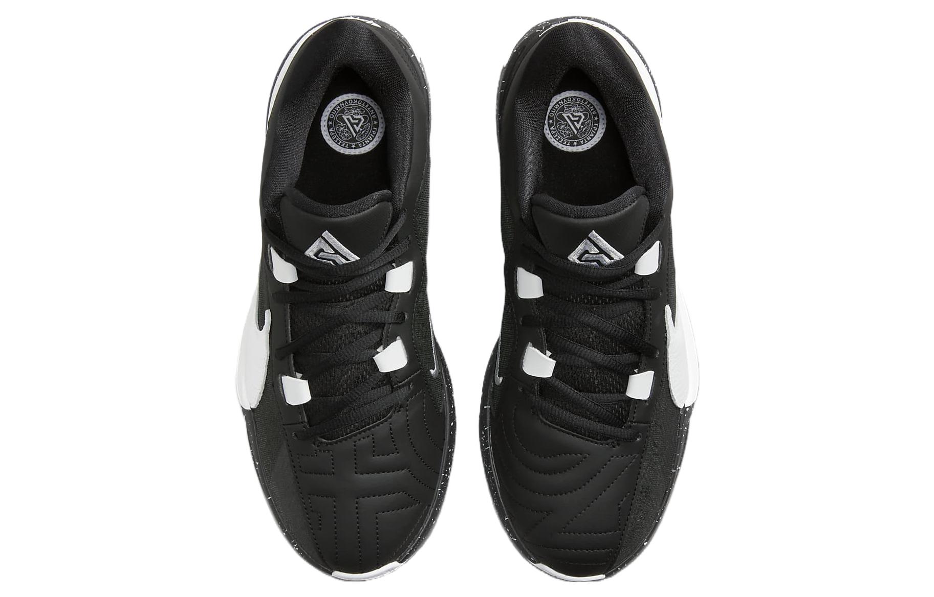 Purchase Nike Zoom Freak 5 減震耐磨 低筒 籃球鞋 男款 黑白色 國內版