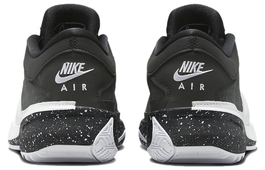 Details for Nike Zoom Freak 5 減震耐磨 低筒 籃球鞋 男款 黑白色 國內版