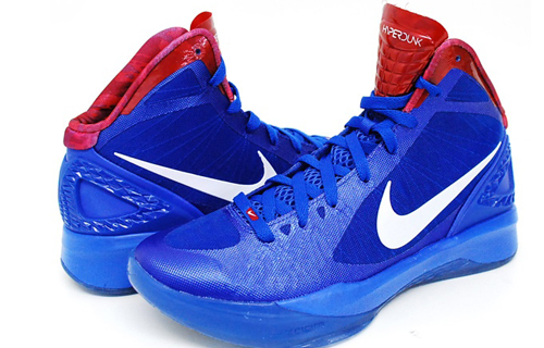 Lookbook 耐吉Hyperdunk 2011 PE 格里芬限量版 高帮 实战籃球鞋 男款 藍紅