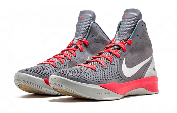 Lookbook 耐吉 Hyperdunk 2011 運動舒適 防滑耐磨 低幫 籃球鞋 男女同款 灰紅色